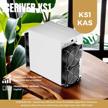 IceRiver KS1 1 TH/s Kaspa Miner