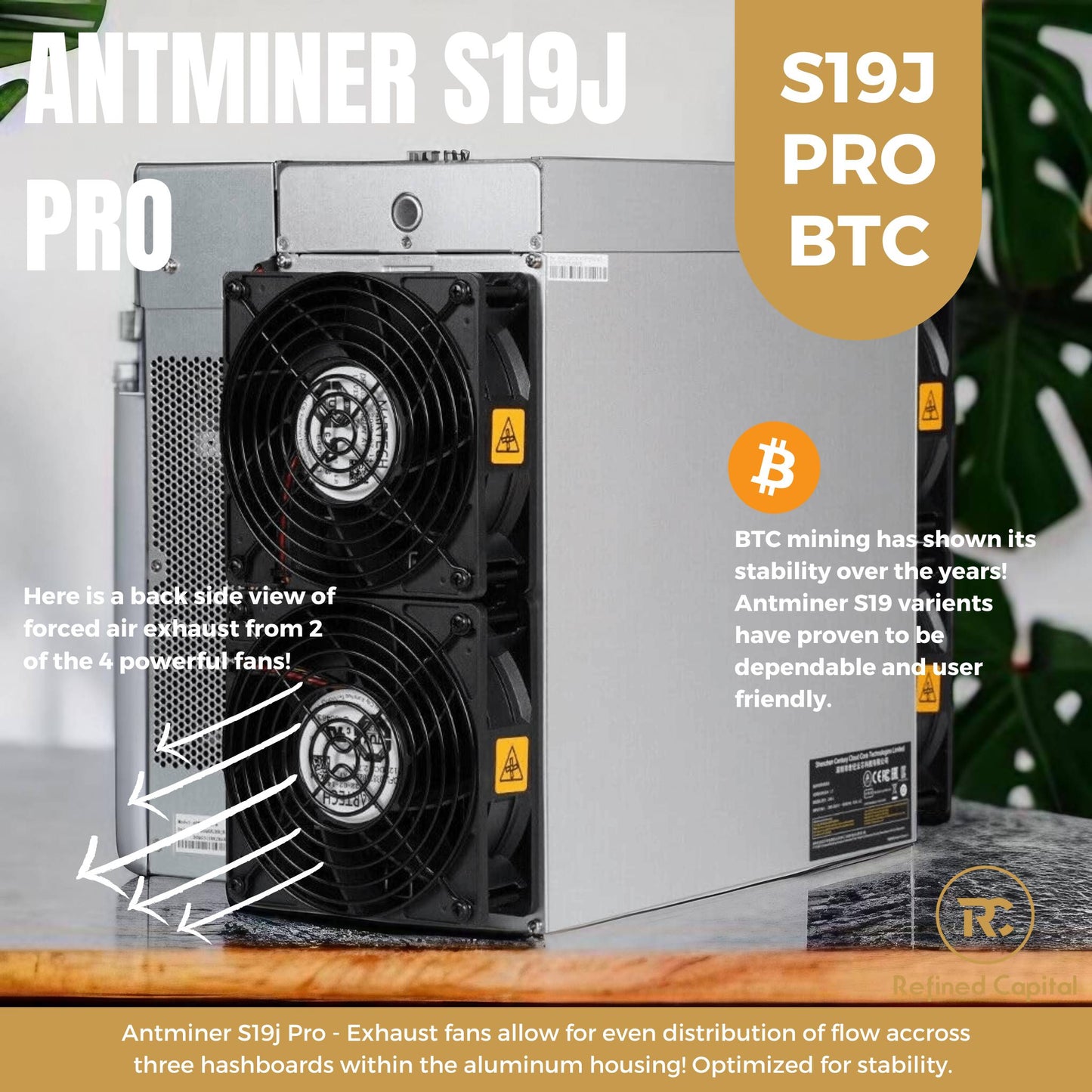 TUNED Antminer S19J PRO - Up to 130TH!